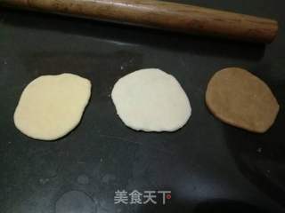 三色花馒头的做法步骤:4