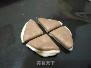 三色花馒头的做法步骤:6