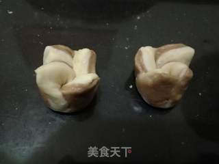 三色花馒头的做法步骤:11