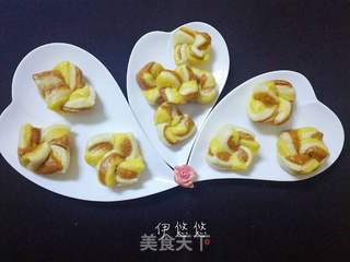 三色花馒头的做法步骤:14