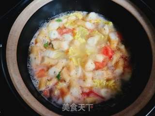 油条蛋花汤的做法步骤:8