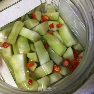 西兰花梗酸的做法步骤:12