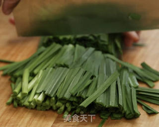 韭菜炒香干的做法步骤:3