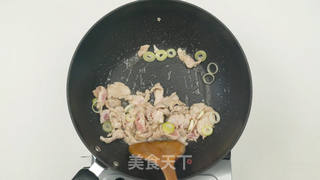 肉片炒青椒的做法步骤:8