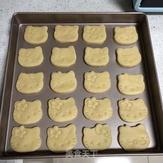 凯蒂猫小饼干的做法步骤:9