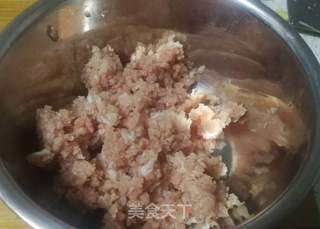 猪肉茴香包子的做法步骤:4