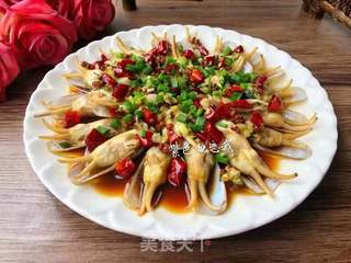 香辣蛏子的做法步骤:10