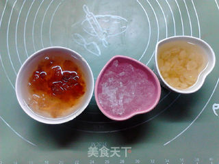 桃胶雪燕紫薯羹的做法步骤:3
