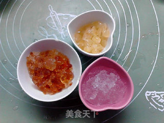 桃胶雪燕紫薯羹的做法步骤:4