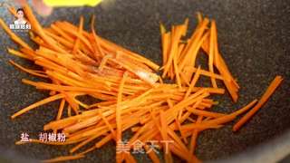 韩式七彩卷饼的做法步骤:12