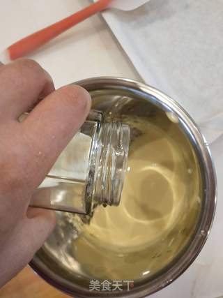 蛋黄溶豆的做法步骤:4