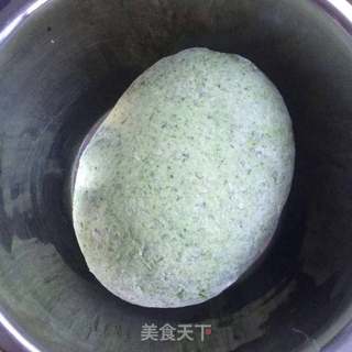 油泼绿毛毛虫面的做法步骤:6