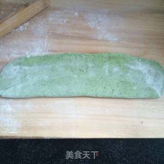 油泼绿毛毛虫面的做法步骤:8