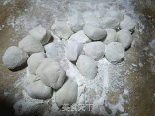 南瓜虾仁素包的做法步骤:4