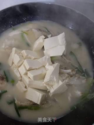 鱼头豆腐汤的做法步骤:4