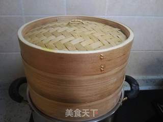 南瓜虾仁素包的做法步骤:6