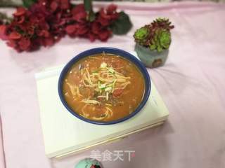 牛肉金针菇汤的做法步骤:9
