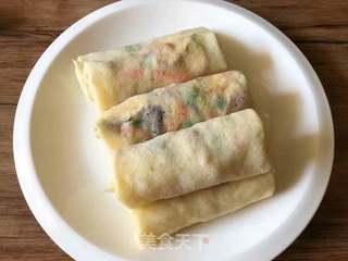 炸春卷的做法步骤:9