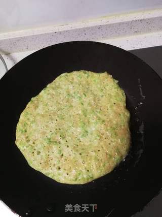 馒头鸡蛋宝宝饼的做法步骤:10