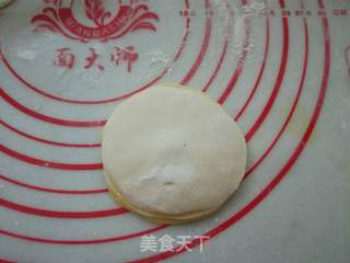 饺子皮版鸡蛋饼的做法步骤:6