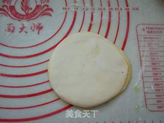 饺子皮版鸡蛋饼的做法步骤:7