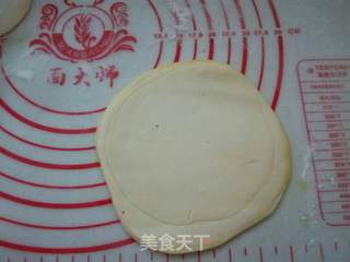 饺子皮版鸡蛋饼的做法步骤:8