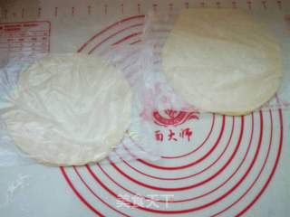 饺子皮版鸡蛋饼的做法步骤:10