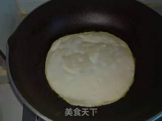 饺子皮版鸡蛋饼的做法步骤：12