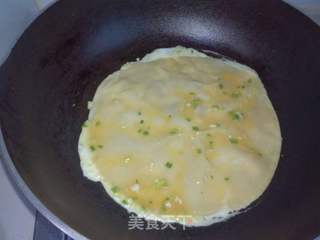 饺子皮版鸡蛋饼的做法步骤:13