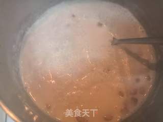 牛奶花生粥的做法步骤:4