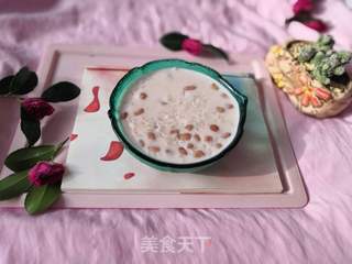 牛奶花生粥的做法步骤:6