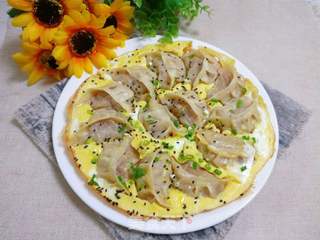#牛肉#抱蛋煎饺(牛肉圆葱馅)的做法步骤:15