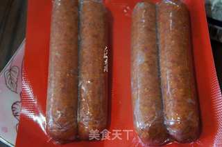 什蔬黑椒牛肉香肠烤串的做法步骤:2