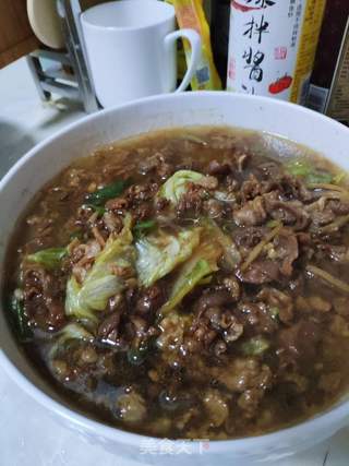 羊肉汆面的做法步骤：8