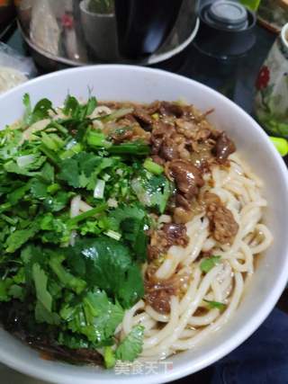 羊肉汆面的做法步骤：9