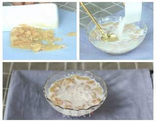 奶香苋菜鸡丝羹——宝宝辅食的做法步骤:2