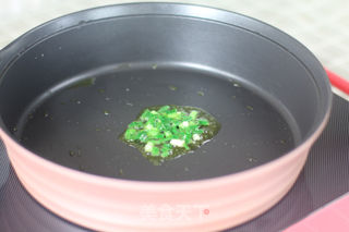 奶香苋菜鸡丝羹——宝宝辅食的做法步骤:4