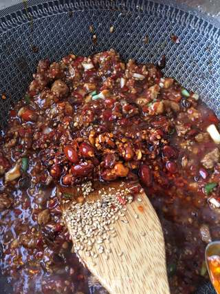 “牛肉”香辣牛肉酱的做法步骤:15