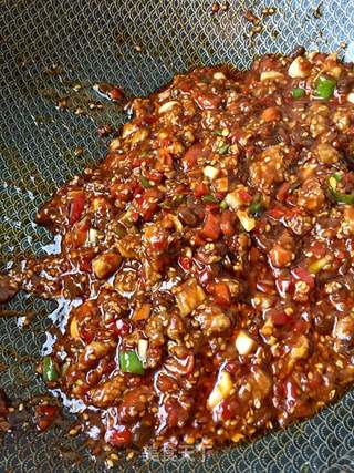“牛肉”香辣牛肉酱的做法步骤:17