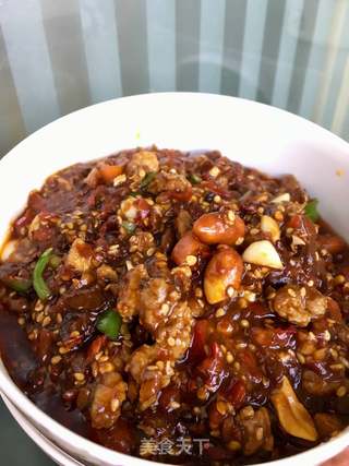 “牛肉”香辣牛肉酱的做法步骤:19