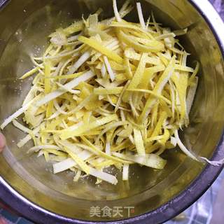 蜂蜜柚子茶的做法步骤:3