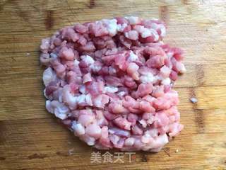 香菇肉酱面的做法步骤：1