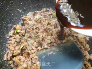 香菇肉酱面的做法步骤:9