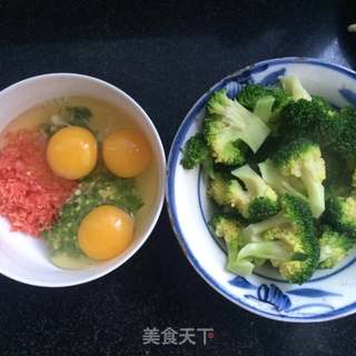 西兰花蛋烧卷的做法步骤:5