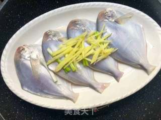 清蒸白鲳鱼的做法步骤:7