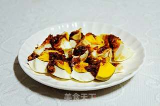 蒜泥拌鸡蛋的做法步骤:7