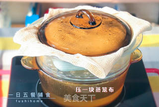 山药鸡蛋糕——宝宝辅食的做法步骤:5