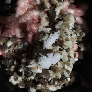 杏鲍菇海参水饺的做法步骤:13