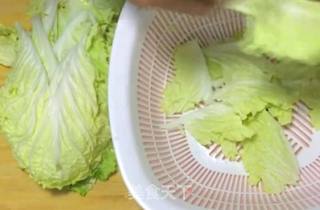 醋溜白菜怎么做香脆酸爽?这一步做错了,怪不得不好吃!的做法步骤:2