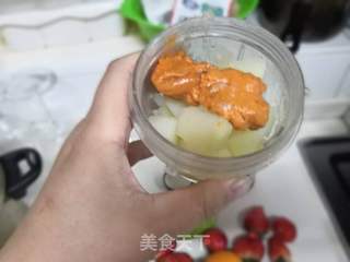 土豆沙拉水果拼盘的做法步骤:4